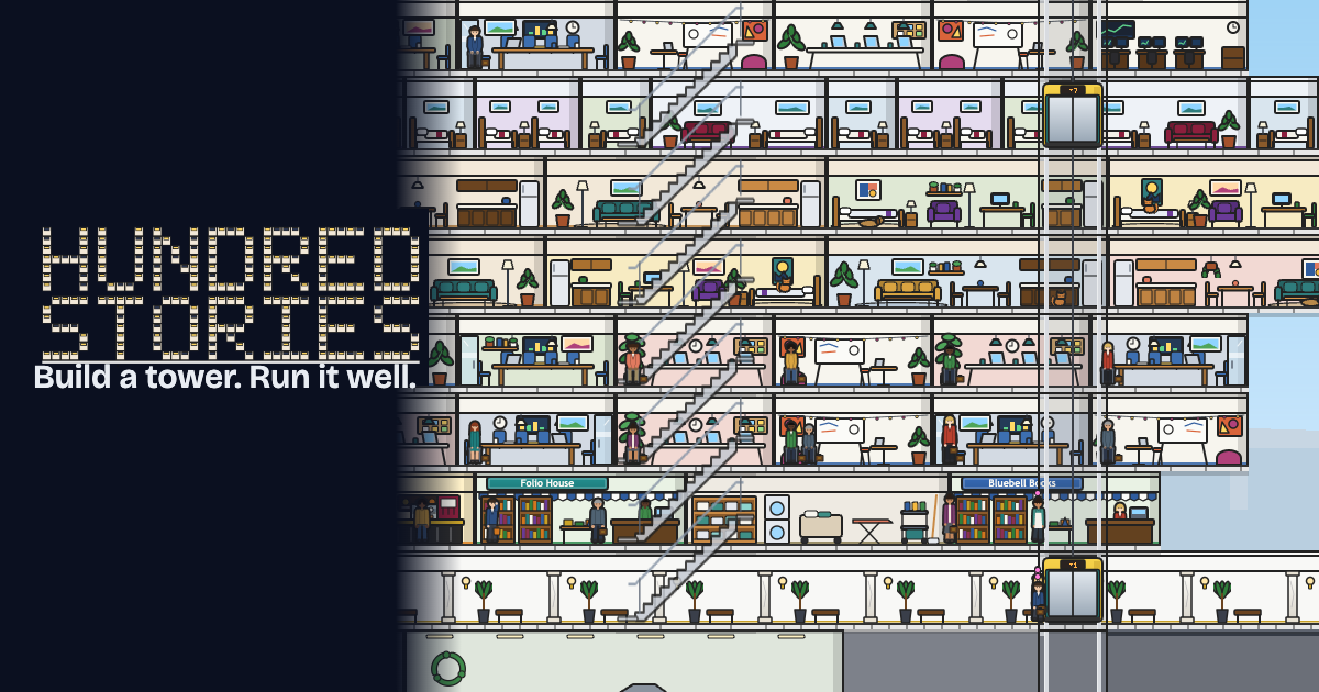 Hundred Stories: a tower-building game, free to start